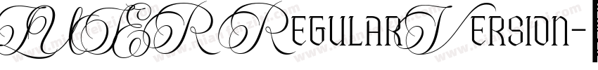 LUSER RegularVersion字体转换